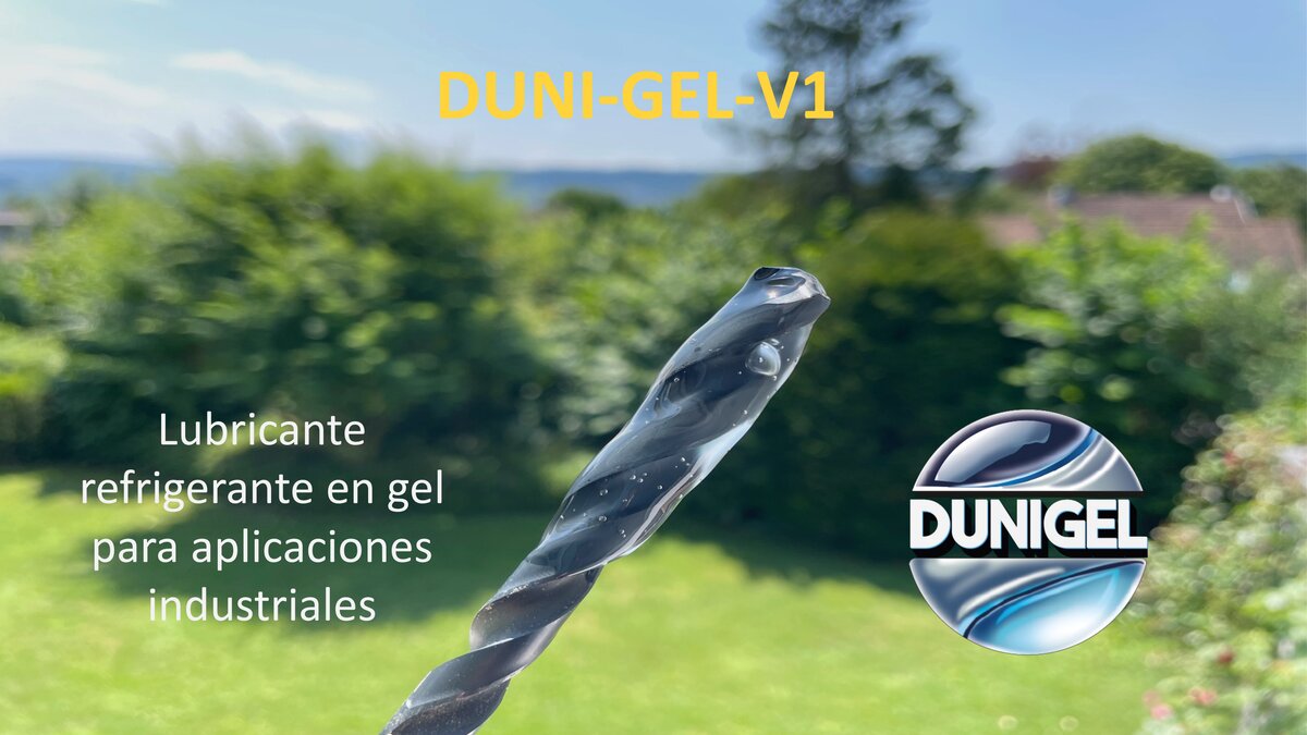 DUNI-GEL V1 - Lubricante refrigerante en gel para aplicaciones industriales