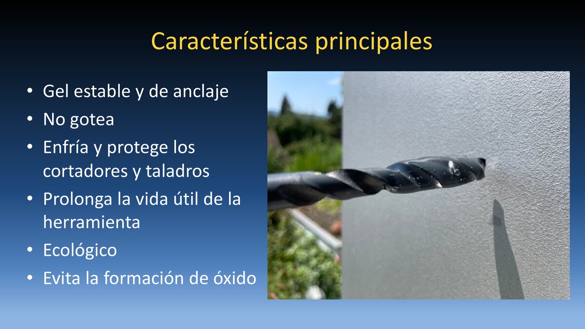 DUNIGEL - Características principales del gel lubricante