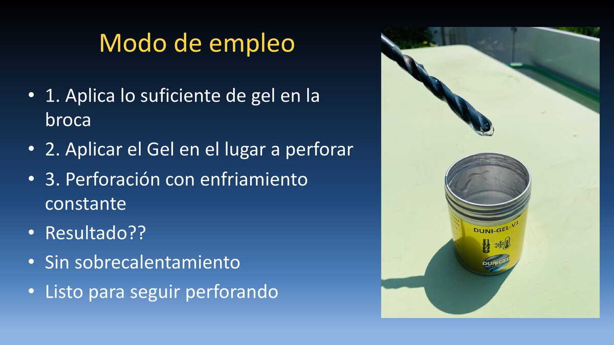 DUNIGEL - Modo de empleo